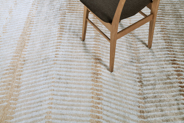 Fujin, Yokai Collection, Apricot Sun - detailed border and fringe