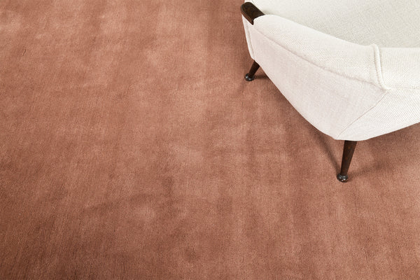 Clay 100, Loam Collection, Rose Gold - reverse side showing construction