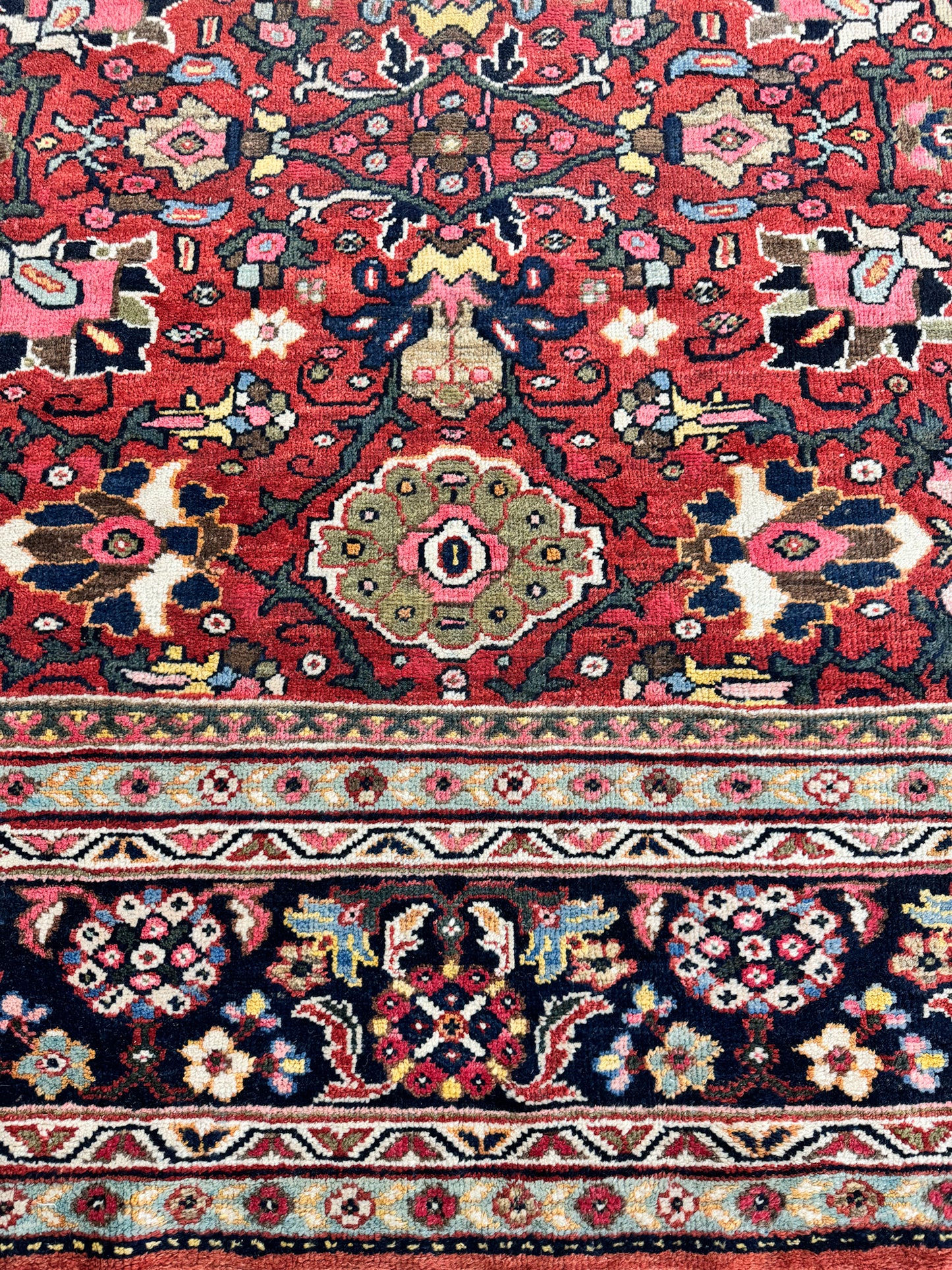 Persian Rug 929 Antique Persian Mahal
