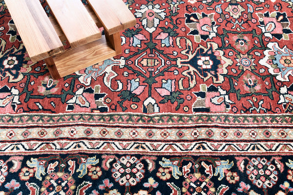 Antique Persian Mahal - styled in room setting [#1]