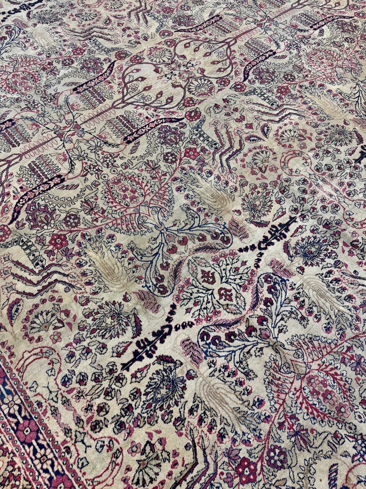 Antique Persian Lavar Kerman