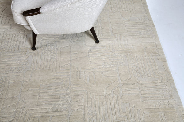 Fortuna by Erinn V, Bamboo - close-up of weave texture and pile