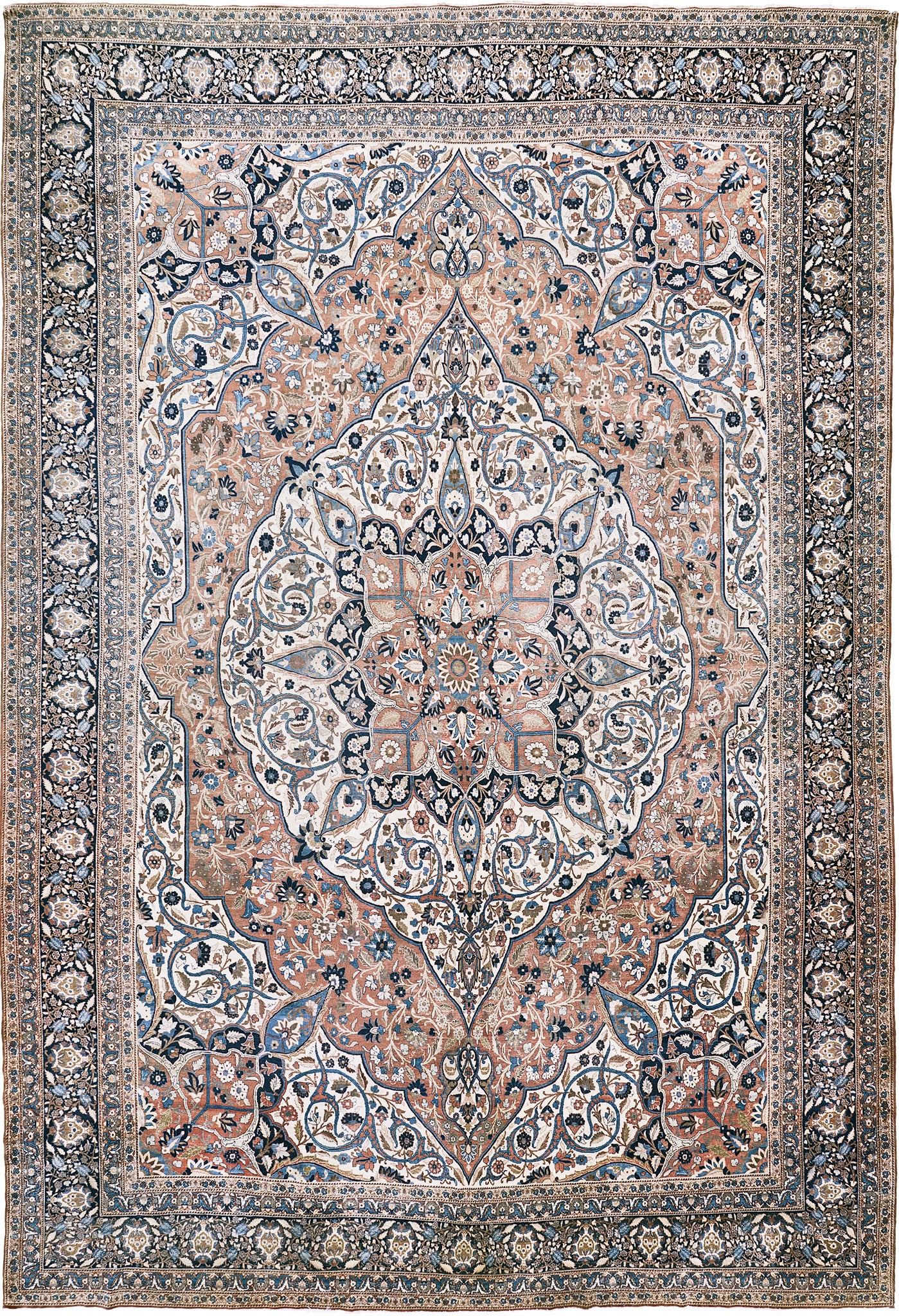 Antique Persian Tabriz Circa 1900