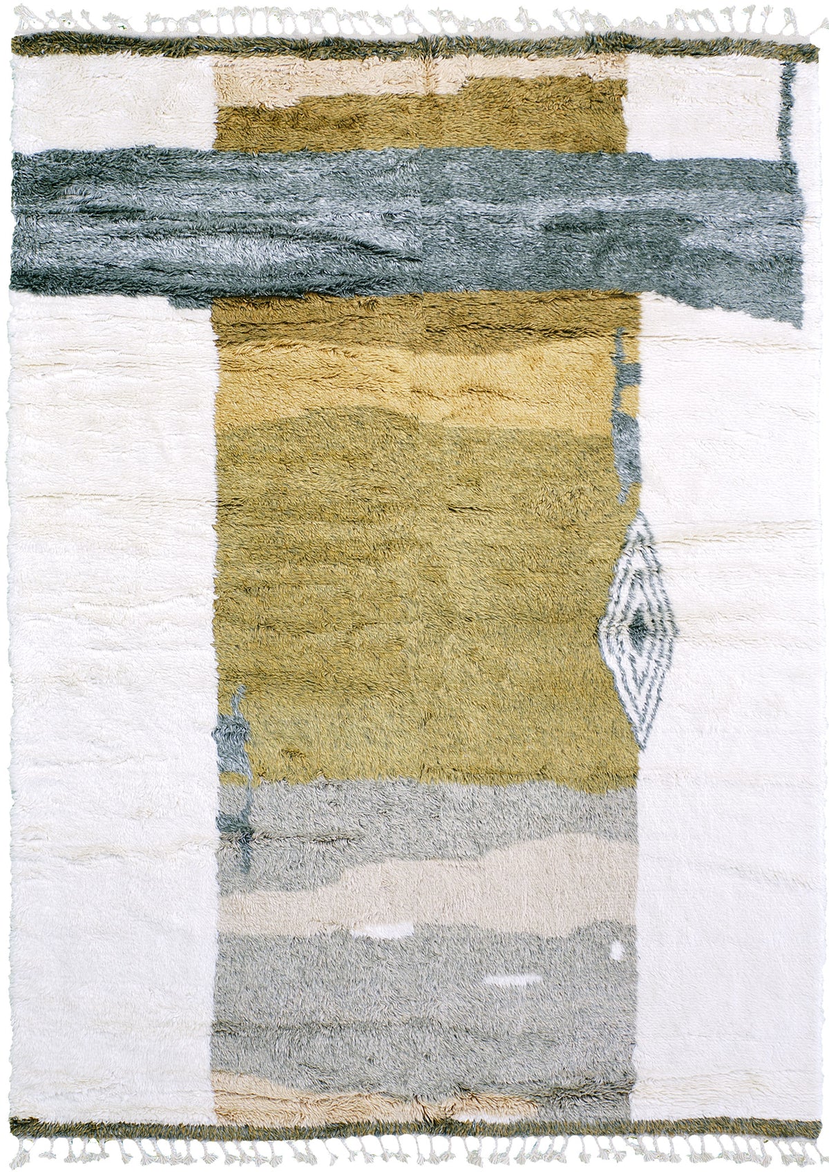 Jorja, Oasis Collection, Green Gold - one-of-a-kind handmade area rug [#1]