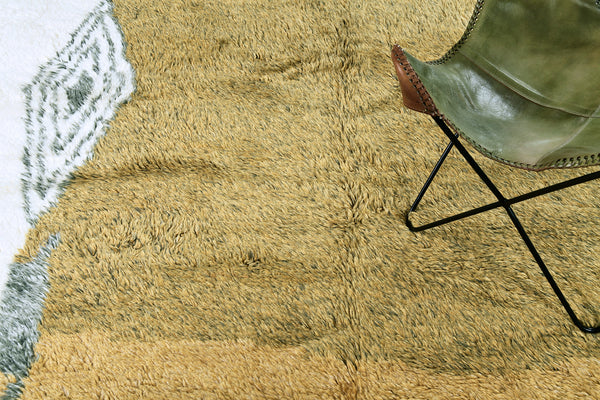 Jorja, Oasis Collection, Green Gold - overhead flat lay view [#1]