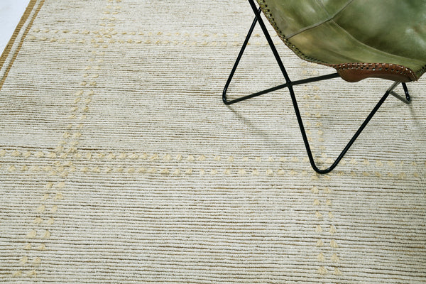 Valdepena, Estancia Collection, Lemon - close-up of weave texture and pile [#2]