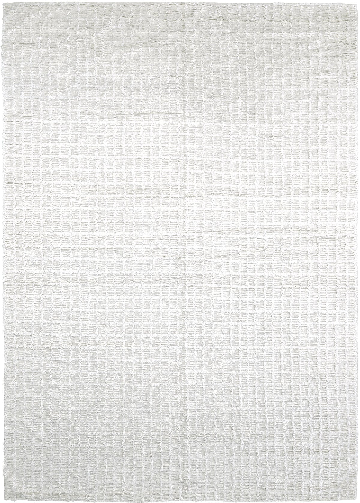 Mani, Sahara Collection, White - one-of-a-kind handmade area rug [#1]