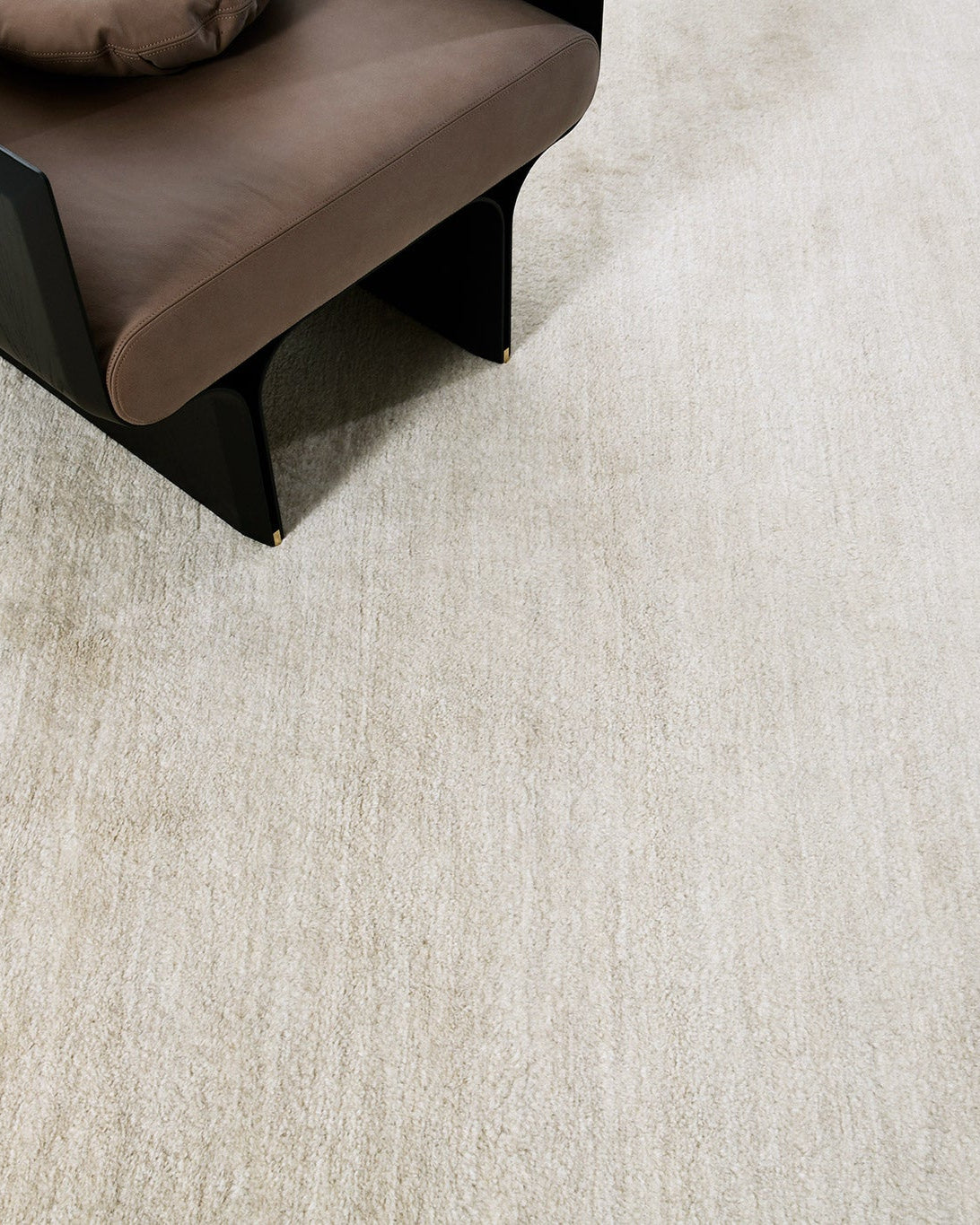 Sand Pile, Loam Collection, Beige - one-of-a-kind handmade area rug [#1]