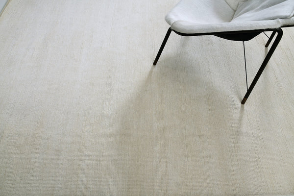 Silt Pile, Loam Collection, Ivory - detailed border and fringe [#1]