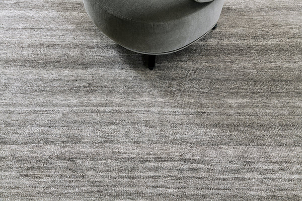 Silt Pile, Loam Collection, Gray - styled in room setting