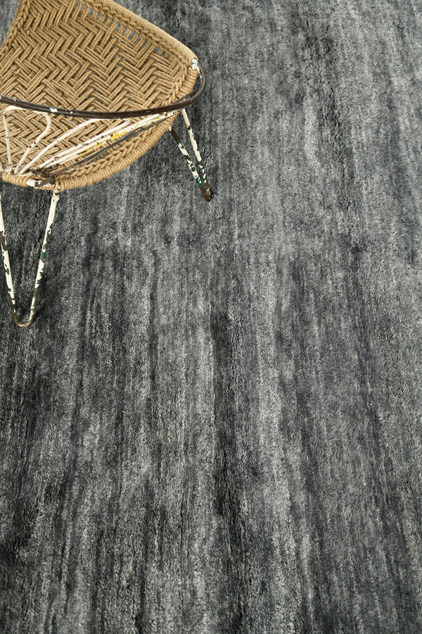 Sand Pile, Loam Collection, Charcoal - detailed border and fringe [#1]