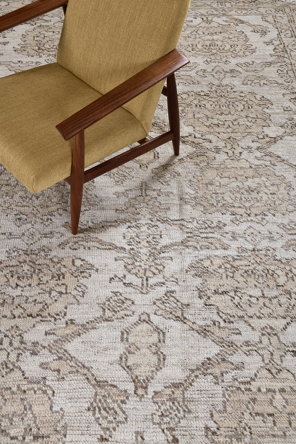 Bakhshayesh Revival, Domicile Collection - artisan revival weave - overhead flat lay view [#3]