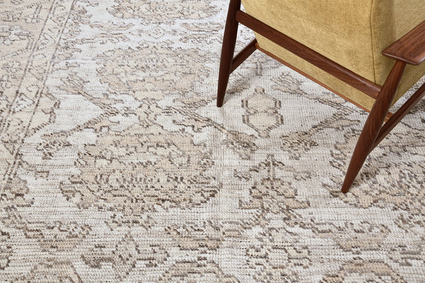 Bakhshayesh Revival, Domicile Collection - artisan revival weave - styled in room setting [#3]