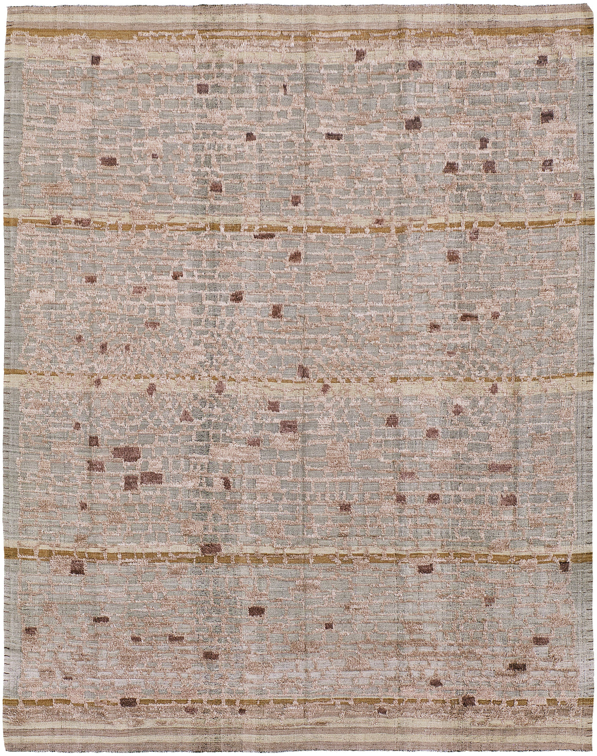 Alwib, Atlas Collection, Gray Rose - one-of-a-kind handmade area rug