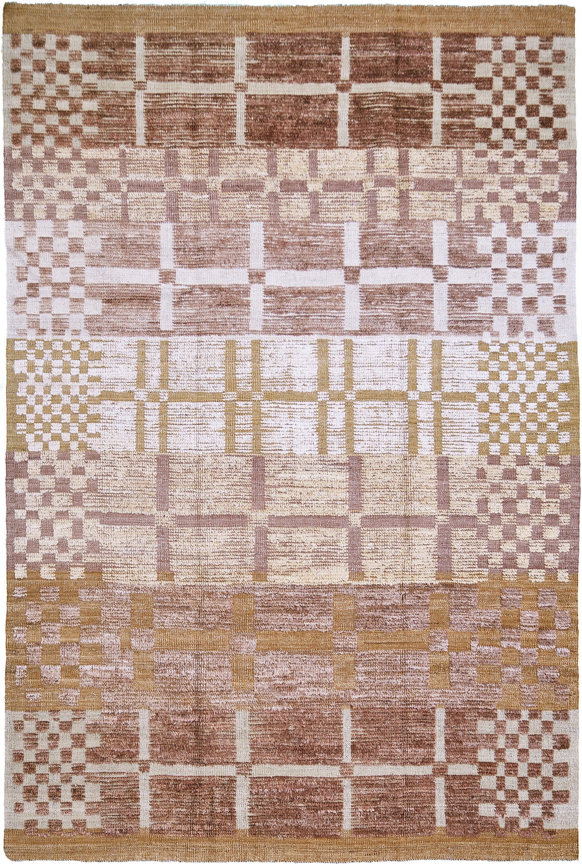 Shatranja, Kust Collection, Multi Rose - one-of-a-kind handmade area rug [#1]