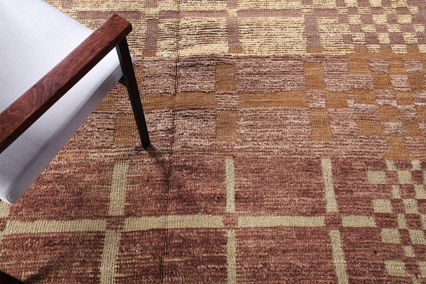 Shatranja, Kust Collection, Multi Rose - detailed border and fringe [#1]