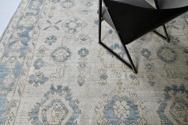 Oushak Revival Gallery Size, Domicile Collection - styled in room setting