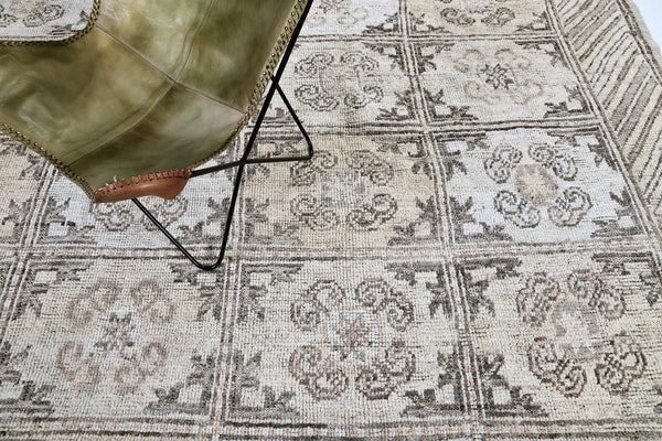 Bakhshayesh Revival, Domicile Collection - artisan revival weave - full length showing color variation [#2]