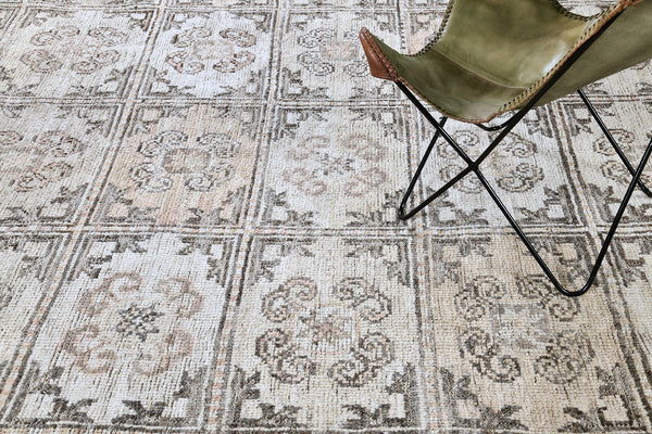 Bakhshayesh Revival, Domicile Collection - artisan revival weave - styled in room setting [#2]