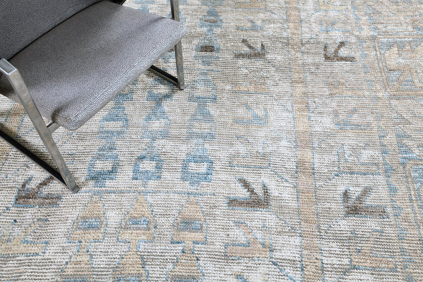 Kazak Seasons Gallery Size, Domicile Collection - oversized gallery size - styled in room setting