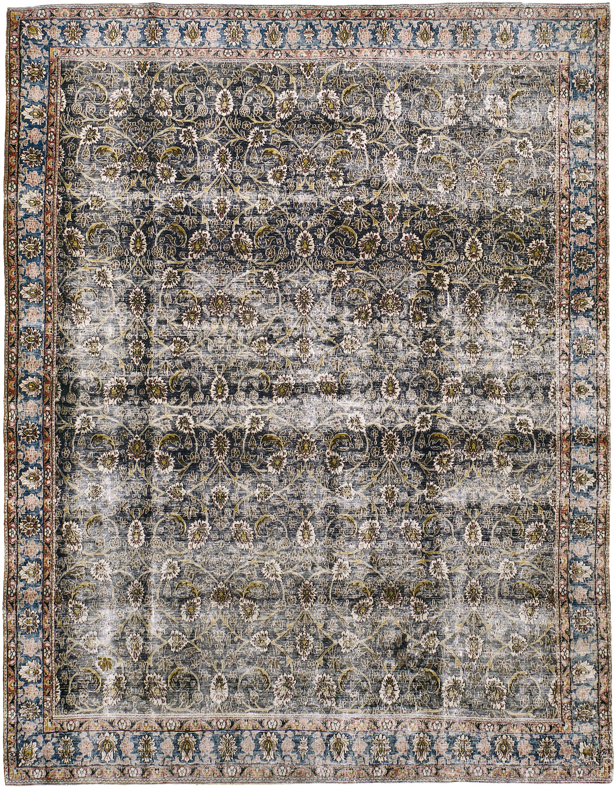 Antique Persian Mashad - one-of-a-kind handmade area rug [#1]