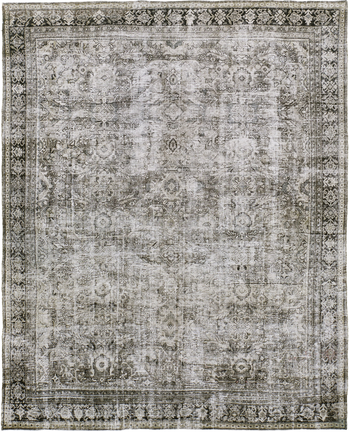 Antique Persian Mahal - one-of-a-kind handmade area rug [#2]