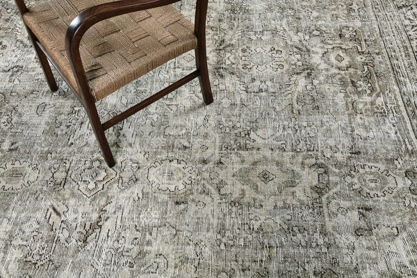 Antique Persian Mahal - full length showing color variation [#2]