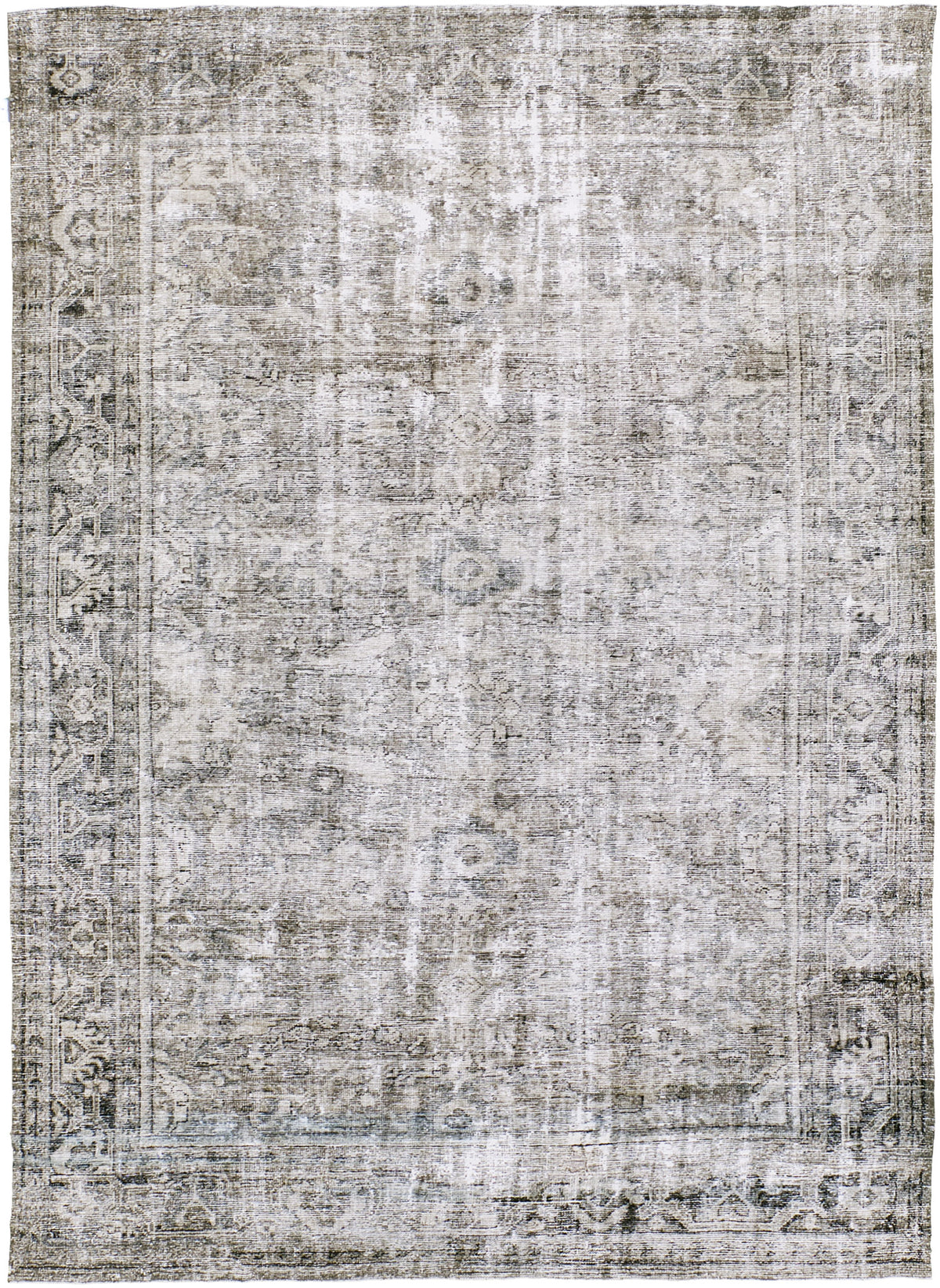 Antique Persian Mahal - one-of-a-kind handmade area rug [#5]