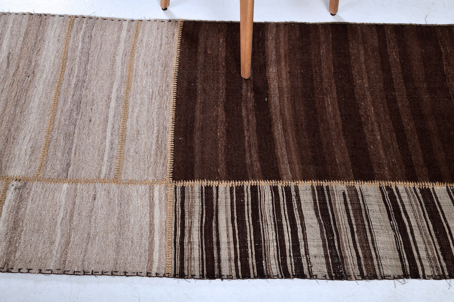 Antique Persian Ghashghaei Kilim Runner