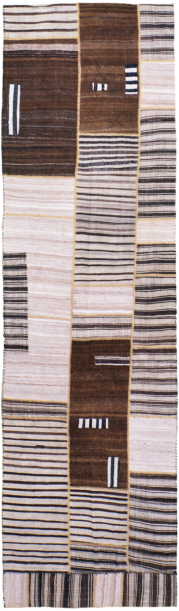 Antique Persian Ghashghaei Kilim Runner