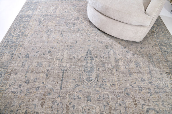 Aftab, Seaside Standing - detailed border and fringe