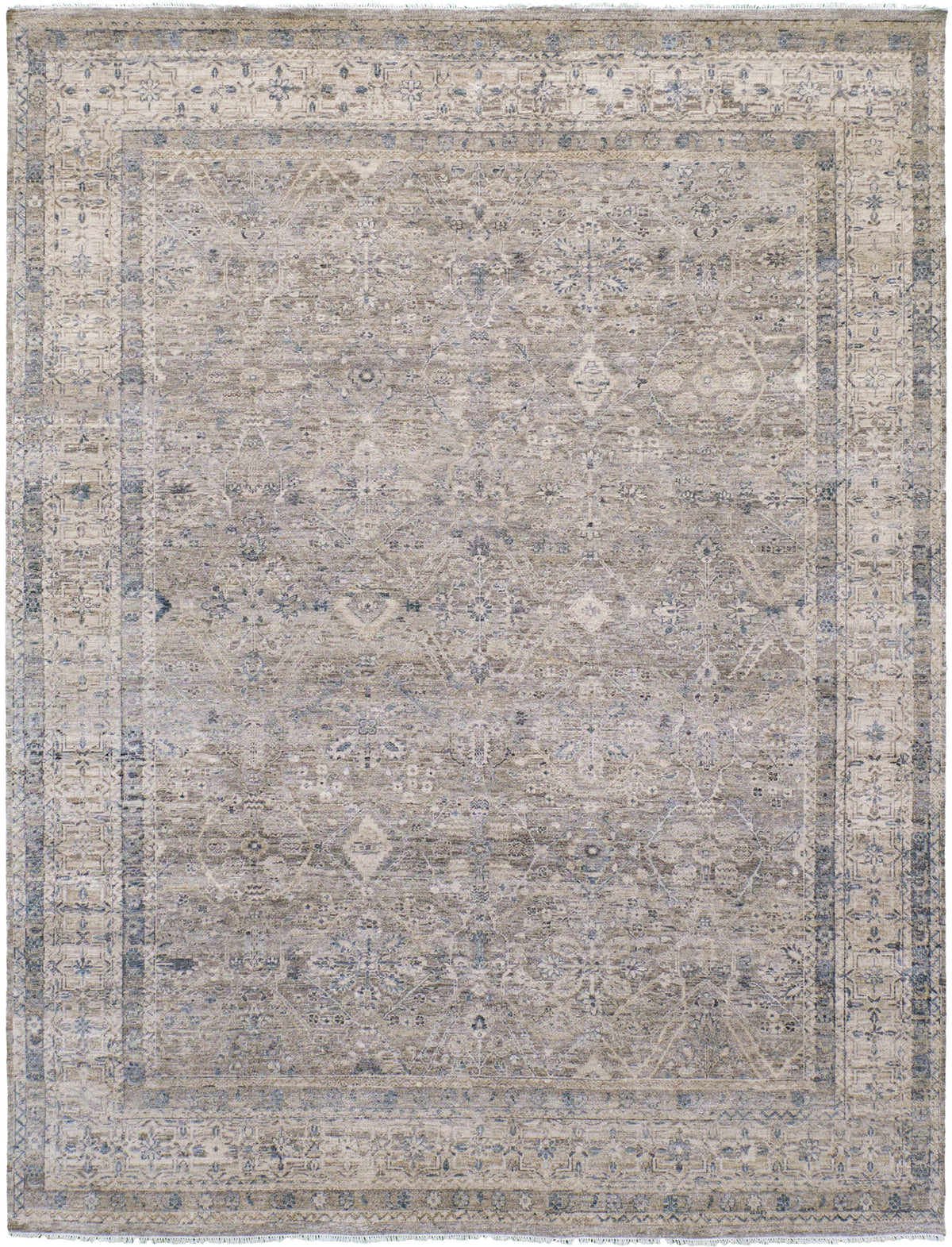 Draachem, Seaside Standing - one-of-a-kind handmade area rug