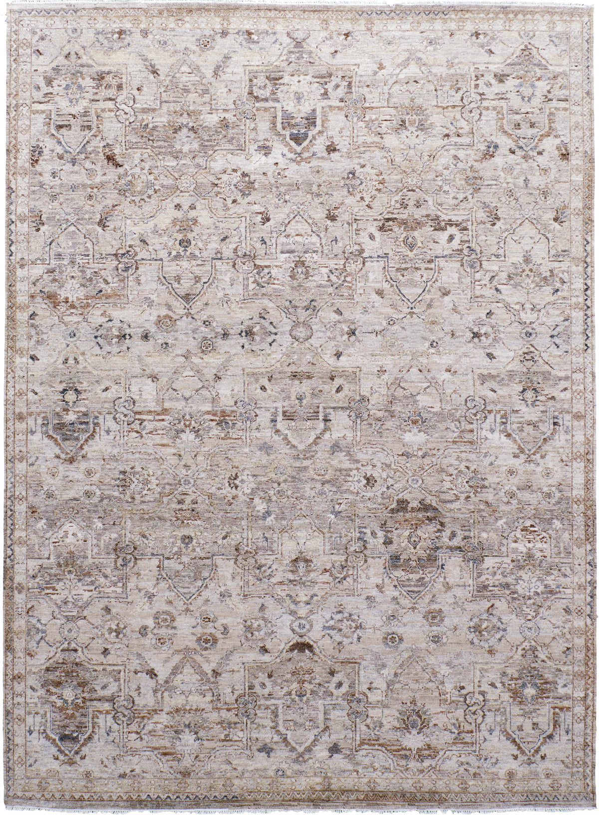 Ghar, Seaside Standing - one-of-a-kind handmade area rug
