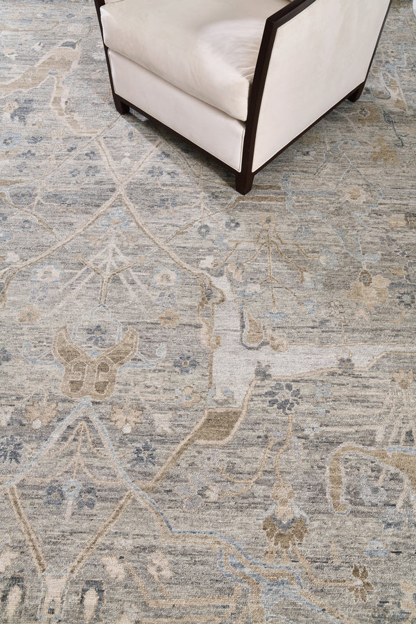 Kehkeshan, Seaside Standing - detailed border and fringe