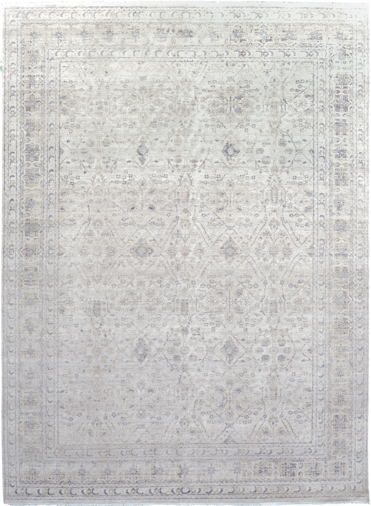 Jazarh, Seaside Standing - one-of-a-kind handmade area rug