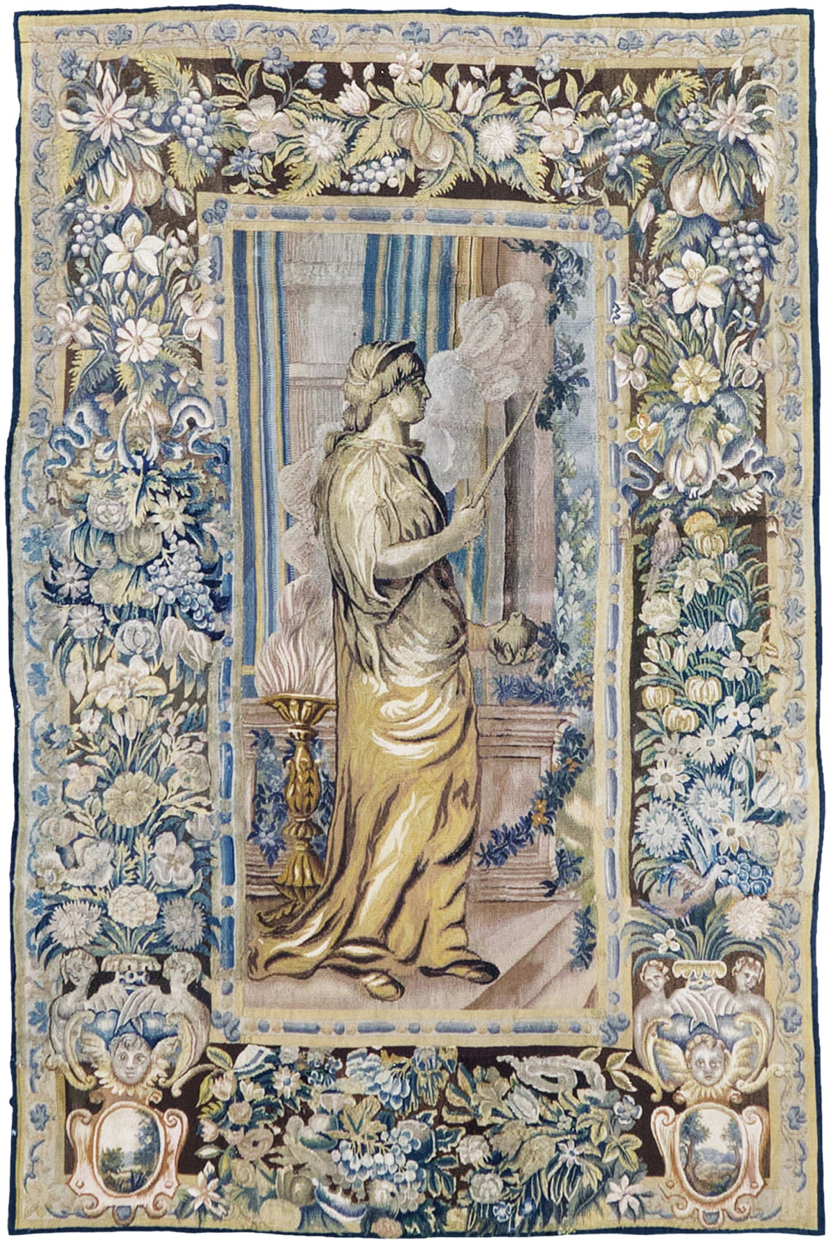 17th Century Brussels Tapestry - 17th-century, hand-woven tapestry (4)