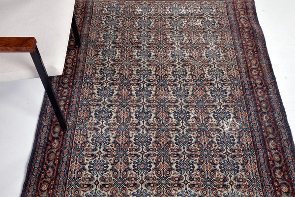 Antique Persian Malayer - detailed border and fringe [#1]