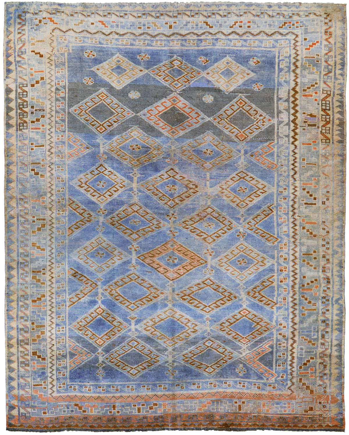 Antique Persian Kurdish - one-of-a-kind handmade area rug [#1]