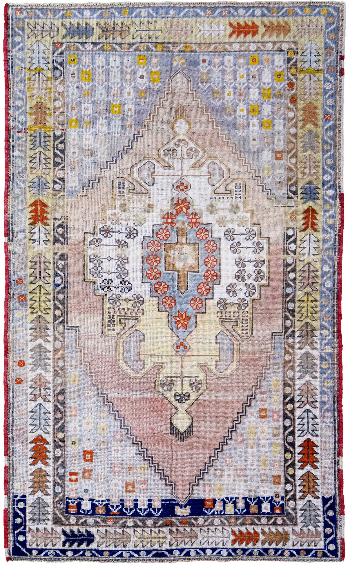Vintage Turkish Anatolian Runner - hand-knotted in Turkey - one-of-a-kind handmade area rug [#34]