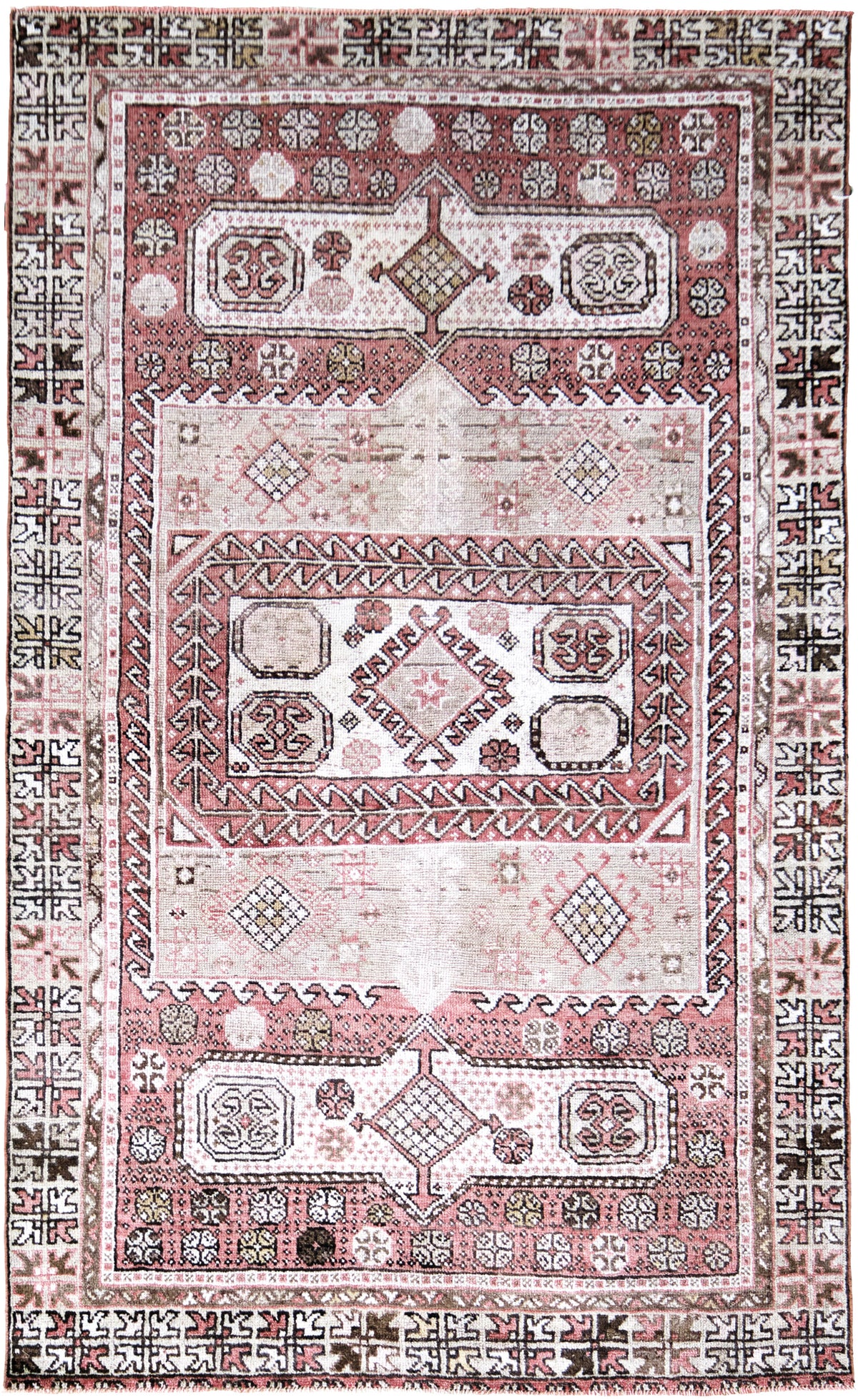 Vintage Turkish Anatolian - hand-knotted in Turkey - one-of-a-kind handmade area rug [#30]