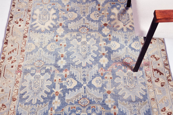 Antique Persian Malayer - detailed border and fringe [#4]