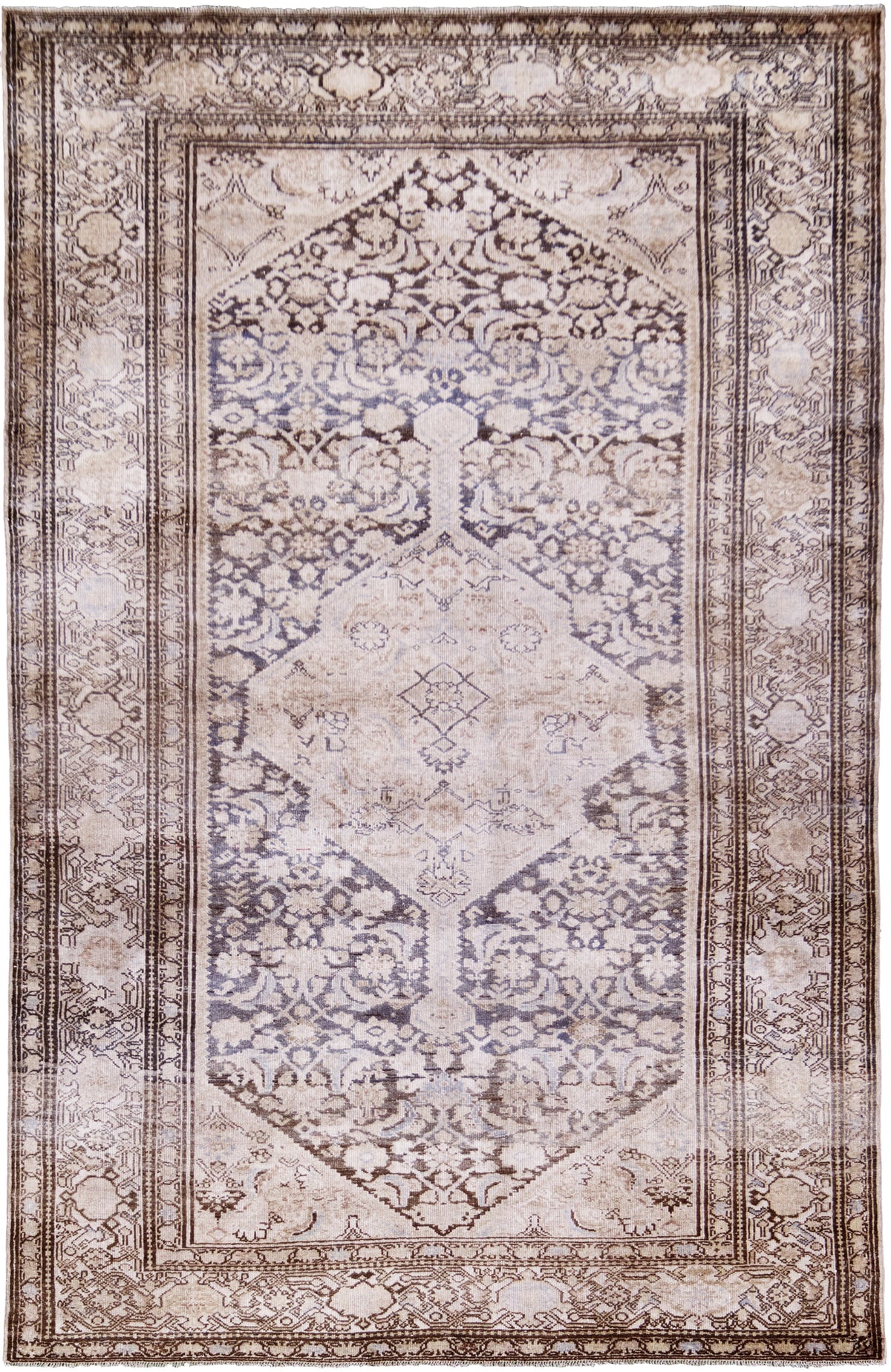 Antique Persian Malayer - one-of-a-kind handmade area rug [#6]