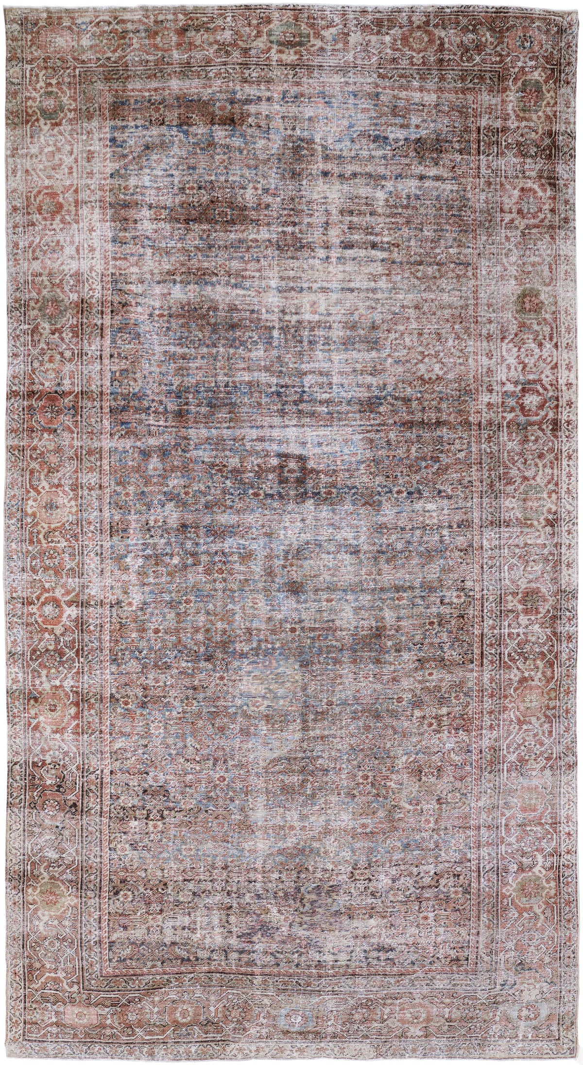 Antique Persian Mahal - one-of-a-kind handmade area rug [#7]