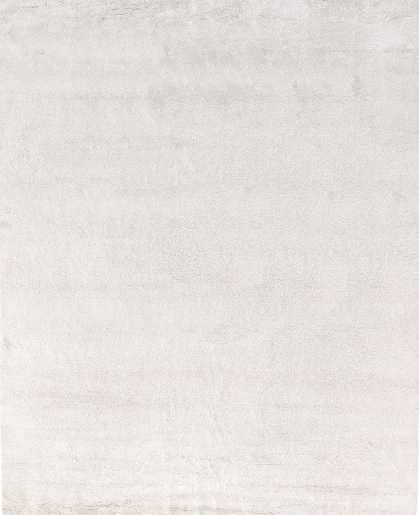 Semi Shaggy Silt, Loam Collection, Ivory - styled in room setting