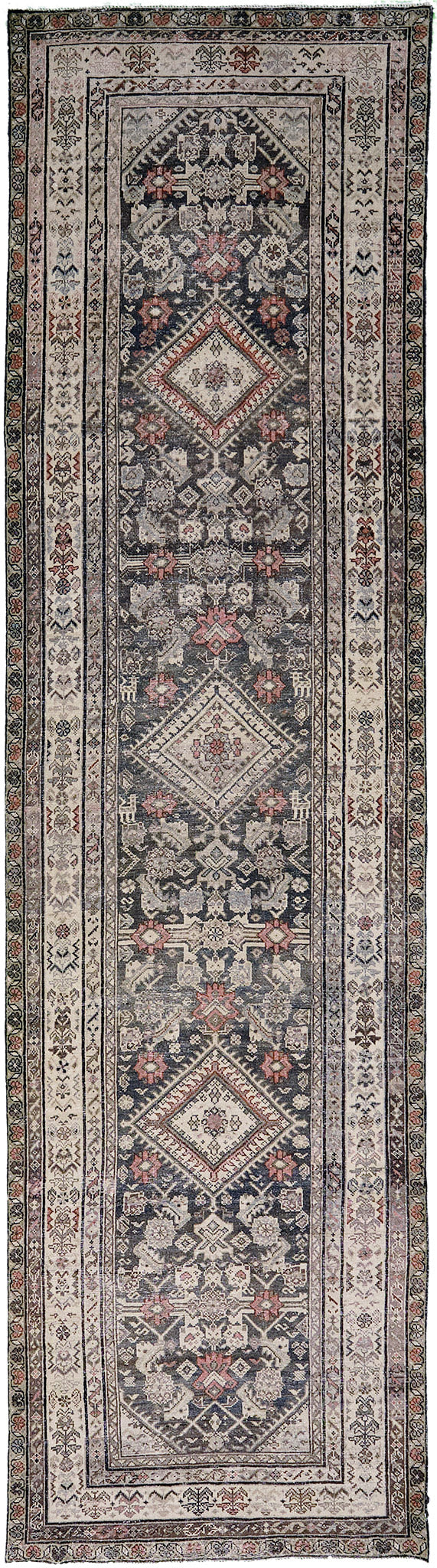 Antique Persian Malayer - one-of-a-kind handmade area rug [#10]