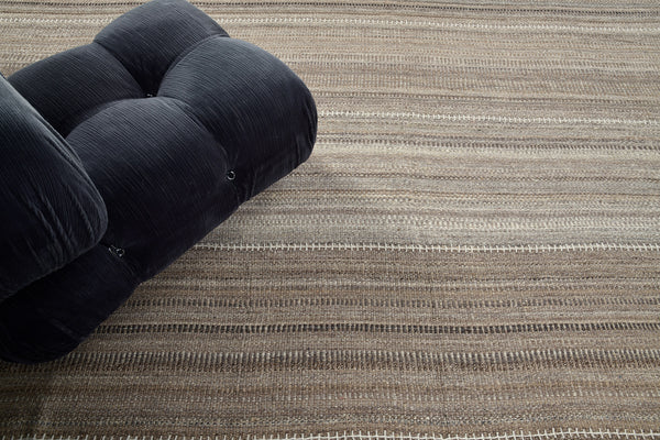 Persian Jejim Kilim - flat-weave kilim - close-up of weave texture and pile [#1]