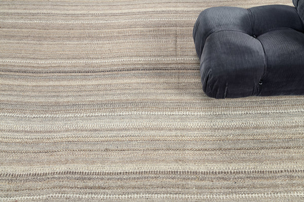 Persian Jejim Kilim - flat-weave kilim - styled in room setting [#1]