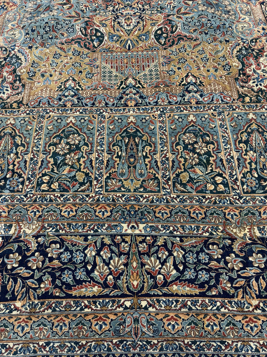 Vintage Fine Persian Kerman Rug