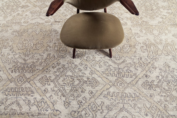 Oushak , Domicile Collection - overhead flat lay view