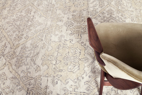 Oushak , Domicile Collection - reverse side showing construction